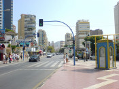 plaça triangular benidorm
