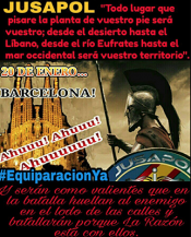 El cartell de convocatòria de la JUSAPOL
