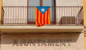 estelada ajuntament senyera balcó