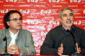 Gaspar Llamazares amb Jordi Miralles