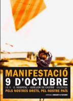 Cartell de la manifestació