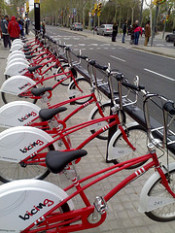bicing bicicletes bike