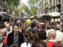 joves barcelona pes rambles rambla