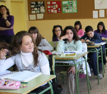 escola, aula, escolars