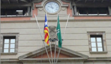 estelada, ripoll, ajuntament de ripoll