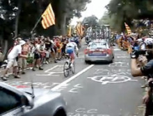 estelada estelades senyera senyeres tour vuelta ciclisme 