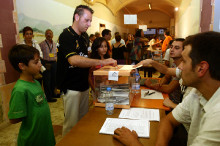arenys, 13-s, consulta, urna, votació