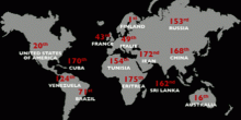reporters sense fronteres, mapa, rsf