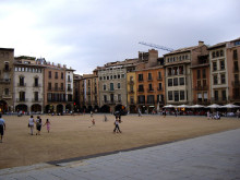 plaça major, vic, osona