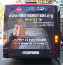 impost, successions, campanya, autobusos