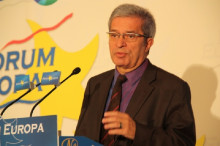 joan saura, conseller d'interior relacions institucionals i participació, fòrum europa