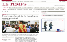 le temps, estatut
