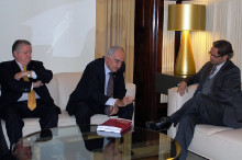 ernest benach, president del parlament, síndic de comptes, joan colom