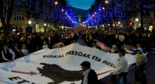 Etxerat, manifestació, euskal presoak euskal herrira