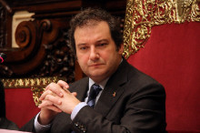 jordi hereu, alcalde de barcelona, ple