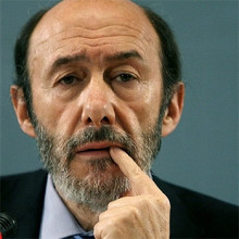 Alfredo Pérez Rubalcaba ministre d'Interior