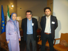 Mariam Radjavi, Víctor Terradellas, Marc Gafarot