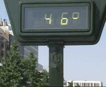calor temperatura termometre carrer estiu