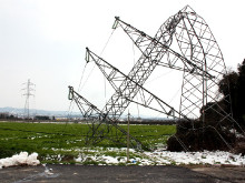 torre, electricitat, nevades, subministrament