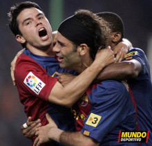 Barça gol mallorca saviola