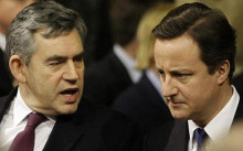 Gordon Brown, David Cameron