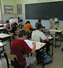 alumnes galicia estudiants escola colegi institut classe aula