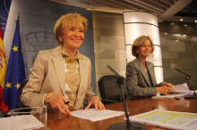 María Teresa Fernández de la Vega, Elena Salgado, PSOE