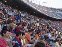 camp nou graderia