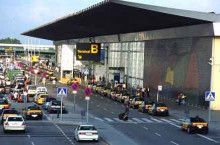 aeroport del prat barcelona catalunya avions