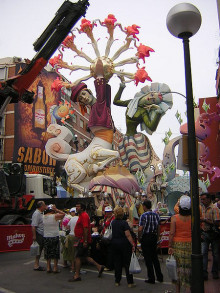 falles, fogueres, alacant