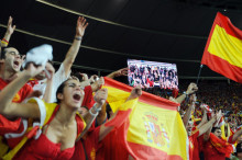 palau sant jordi espanya afició espanyols selección roja