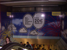 vueling publicitat enganyosa aeroport prat barcelona