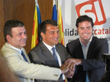 alfons lópez tena, joan laporta, uriel bertran, solidaritat catalana