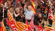 José Montilla, míting, PSC