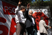 José Luis Rodríguez Zapatero, José Montilla, PSC, Festa de la  Rosa