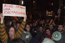 manifestació pórtulas mossos