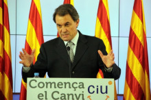 artur mas, senyeres, ciu, cdc