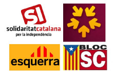 rcat erc esquerra solidaritat catalana sci si
