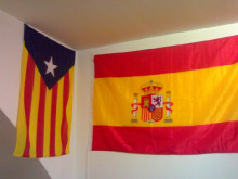 estelada, estanquera, bandera espanyola