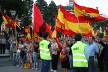 manifestacio feixista franquista 18j madrid
