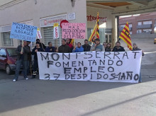 dolors montserrat, treballadors, acomiadaments, cargo trans montserrat
