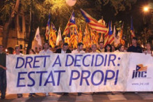 JNC, Estat propi, manifestació