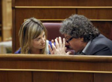 Joan Tardà, Bibiana Aído, ERC, congrés