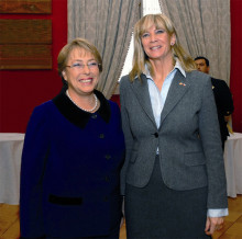 Michelle Bachelet, Roser Clavell