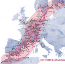 corredor mediterrani, mapa