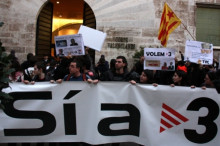 tv3, protestes, valència, país valencià, corts valencianes