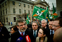 Sinn Féin, Gerry Adams, Irlanda, Dublín