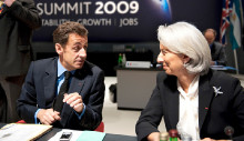 Nicolas Sarkozy, Christine Lagarde, França, govern francès