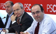 José Zaragoza, José Montilla, Miquel Iceta, PSC