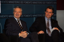 josé blanco, foment, artur mas, corredor mediterrani